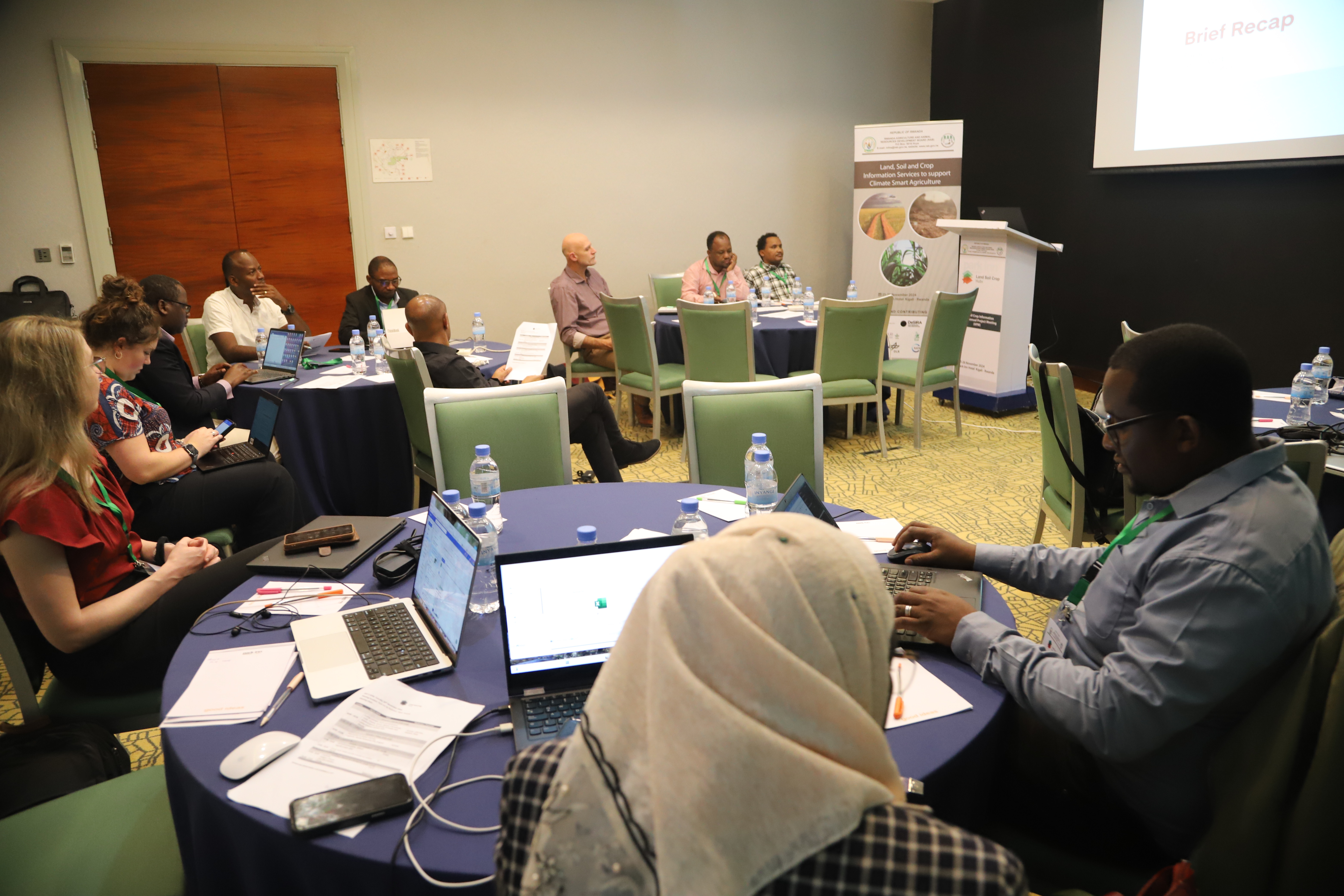 Project partners gathered in Kigali for the Annual Project Meeting