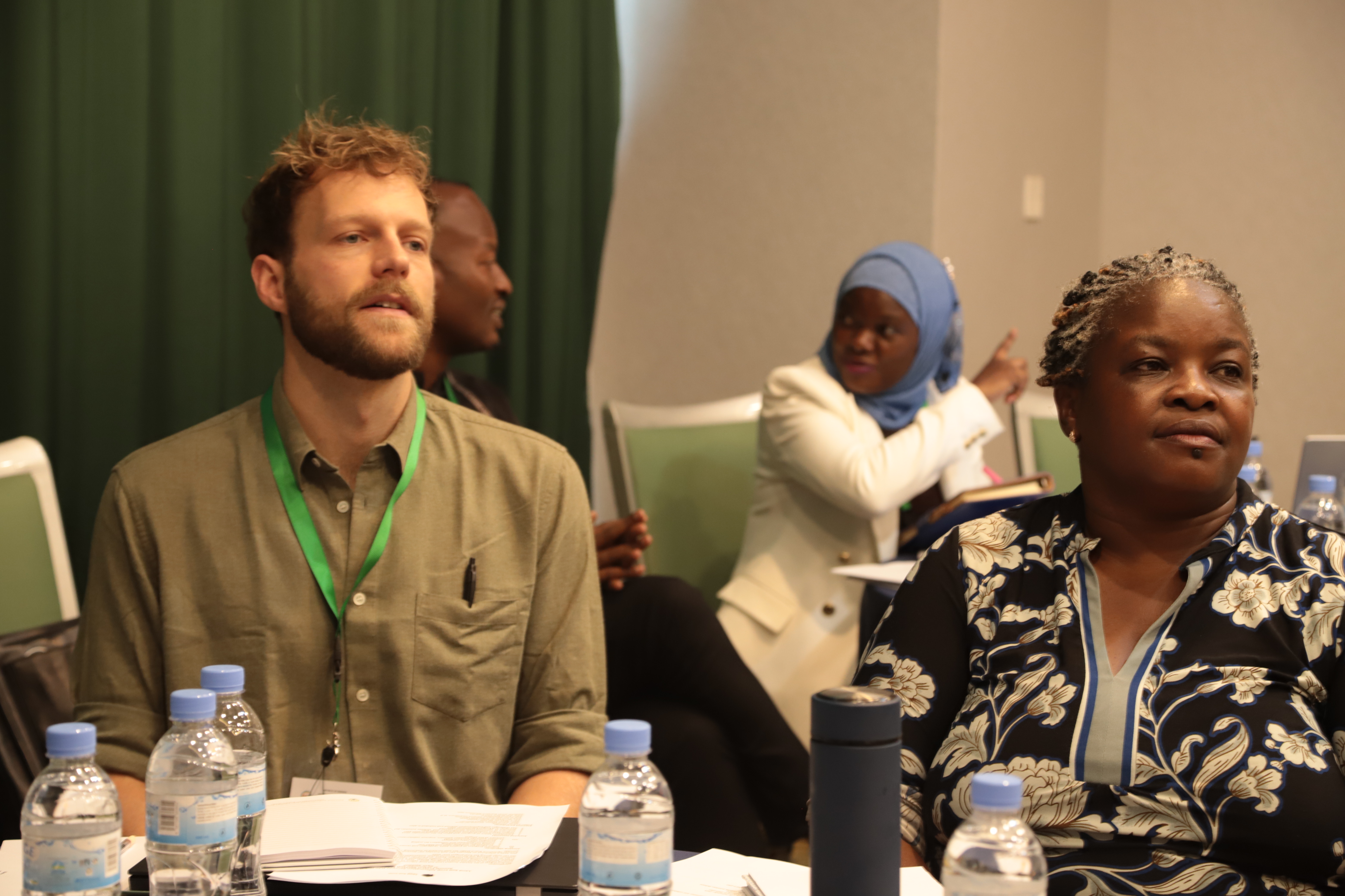 Participants during the meeting.