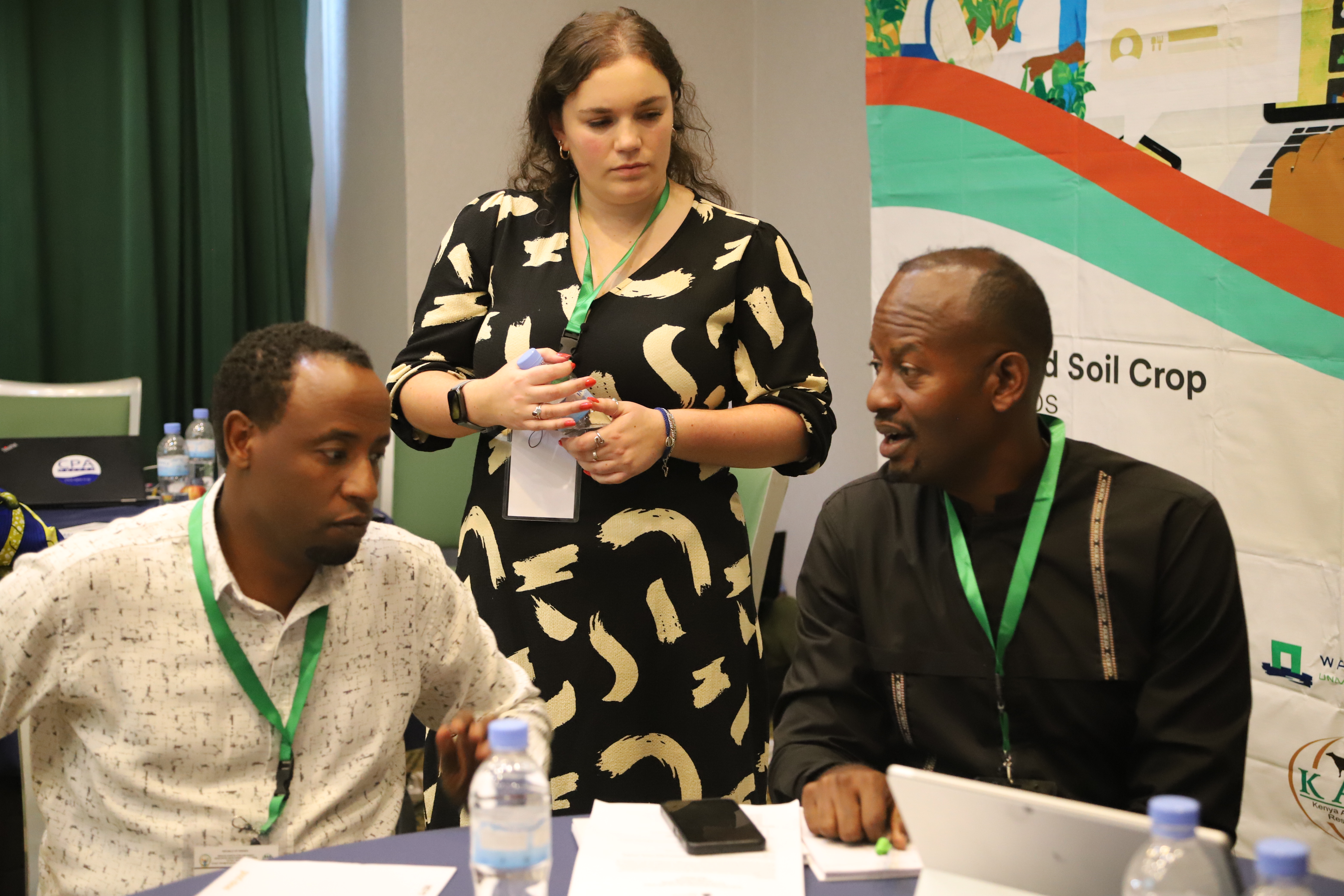 Participants during the working session.