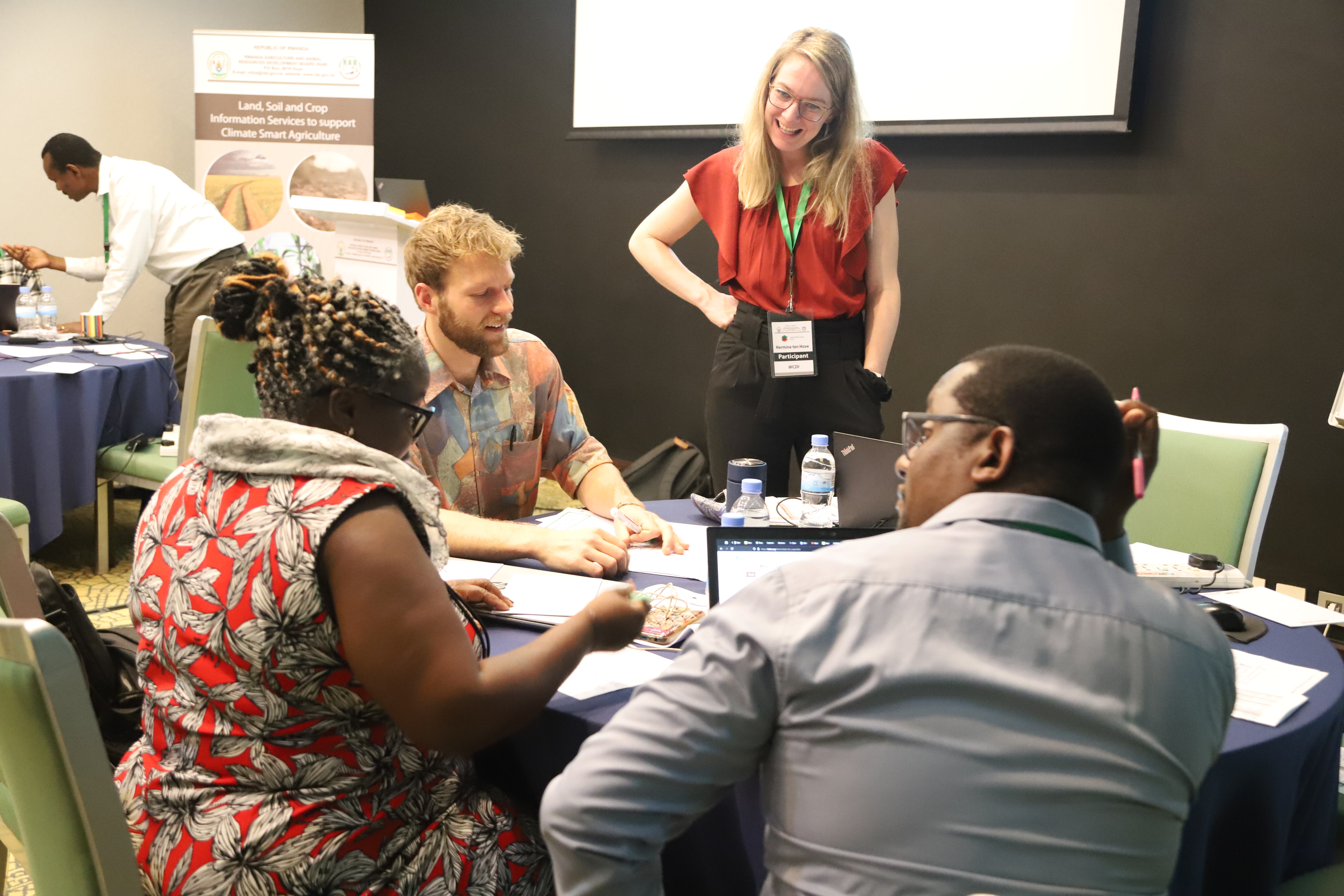 Participants during the working session.